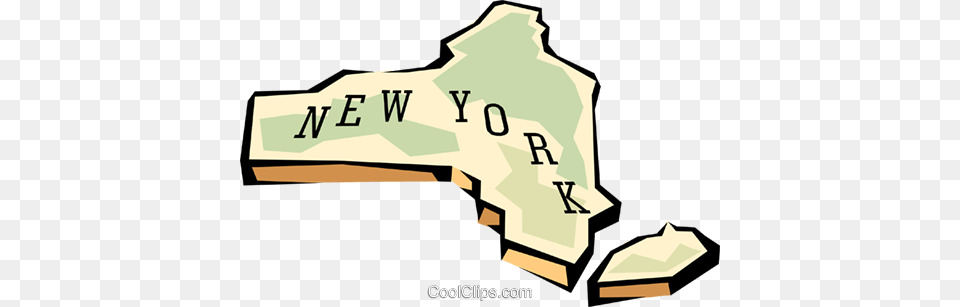 Clipart Of A New York State, Chart, Plot, Land, Nature Free Png
