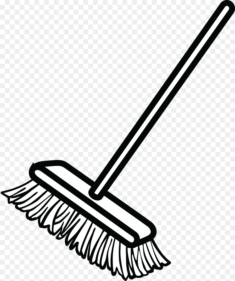 Clipart Of A Shop Broom, Blade, Dagger, Knife, Weapon Free Png