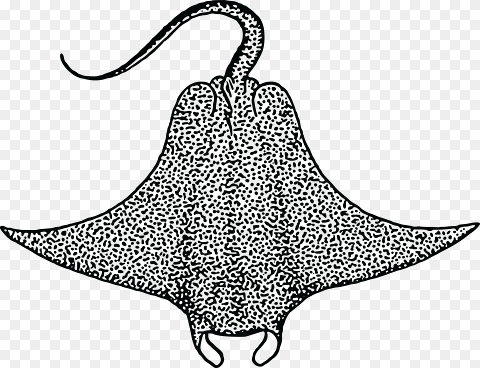 Clipart Of A Stingray, Animal, Fish, Manta Ray, Sea Life Png Image