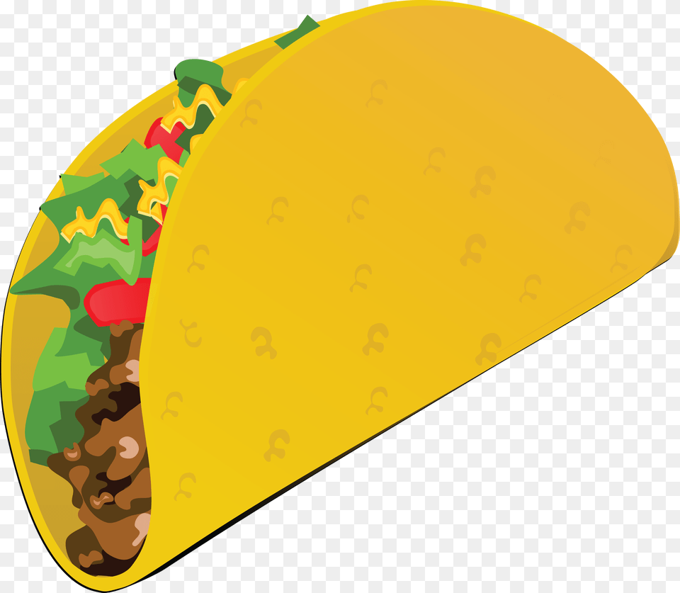 Clipart Of A Taco, Food, Disk Free Png