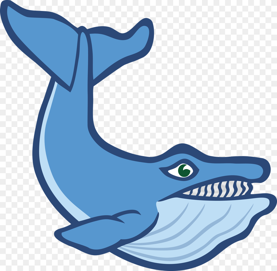 Clipart Of A Whale Sea Animal Flash Cards, Mammal, Sea Life, Fish, Shark Free Transparent Png