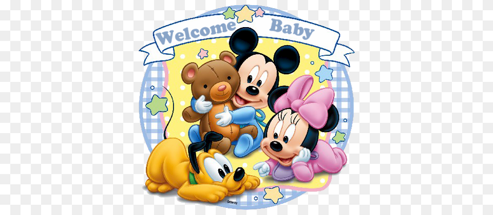 Clipart Of Baby Disney Characters, Birthday Cake, Cake, Cream, Dessert Free Png Download