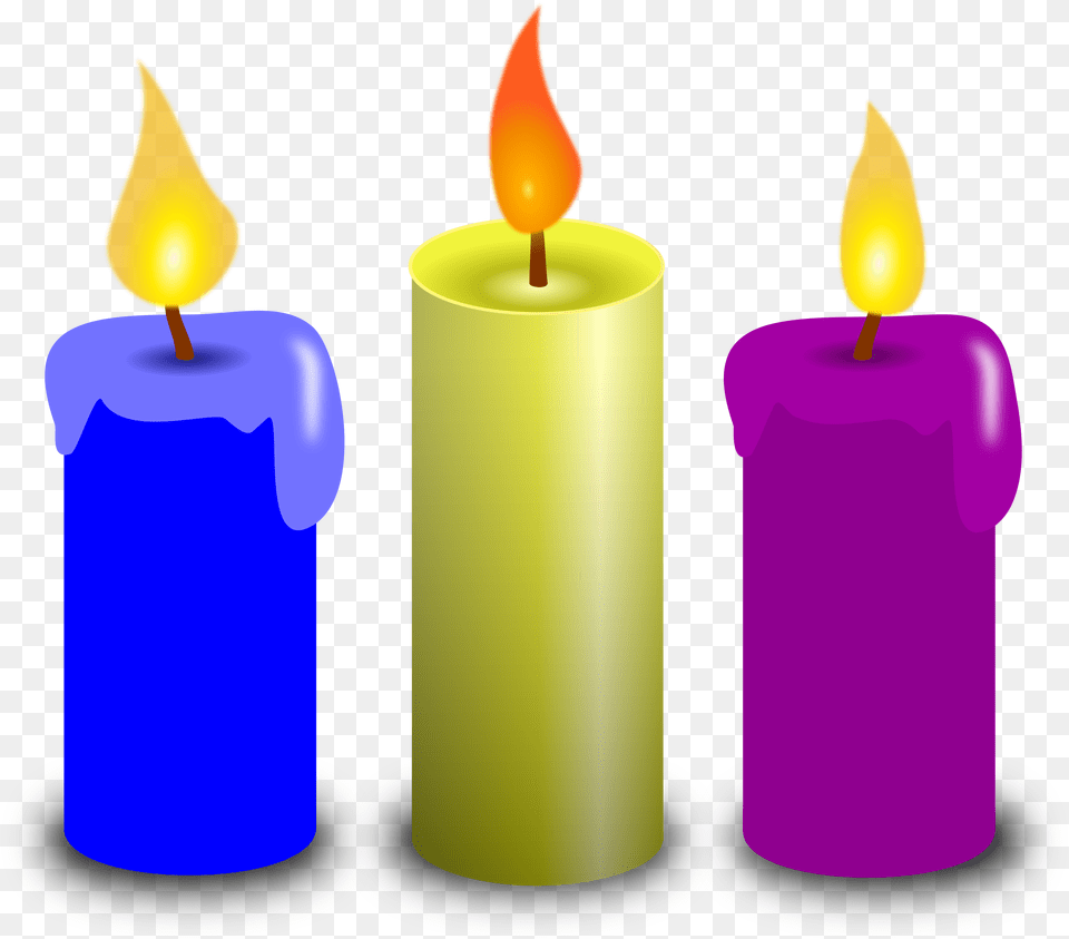 Clipart Of Believe Wish And Advent Candle Free Png