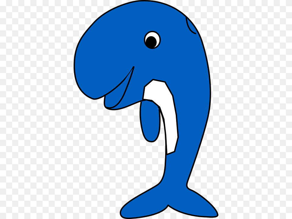 Clipart Of Blue Whale, Animal, Mammal, Sea Life, Fish Free Transparent Png