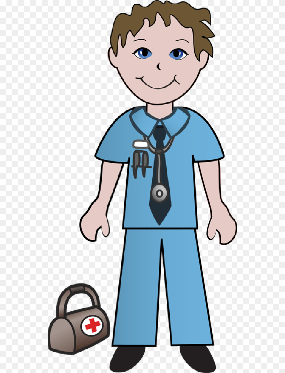 Clipart Of Doctor Doctors And Ready Nurse Clipart, Accessories, Formal Wear, Tie, Baby Png