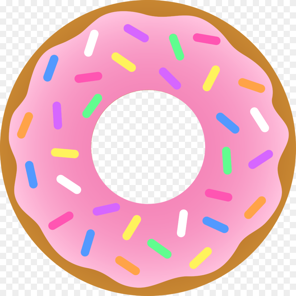 Clipart Of Donuts, Food, Sweets, Donut, Disk Free Transparent Png