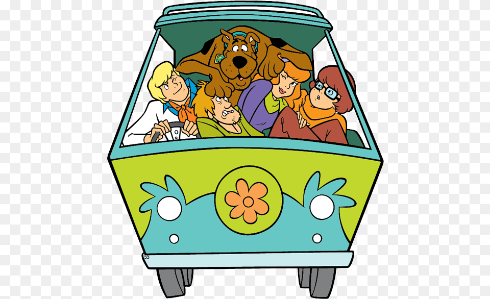 Clipart Of Featuring Mystery And Fred Mystery Machine Scooby Doo Clipart, Baby, Person, Head, Face Free Transparent Png