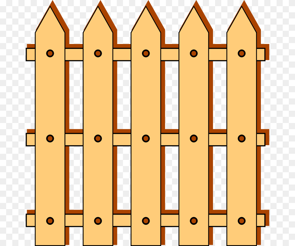 Clipart Of Fences, Fence, Picket, Gate Png Image