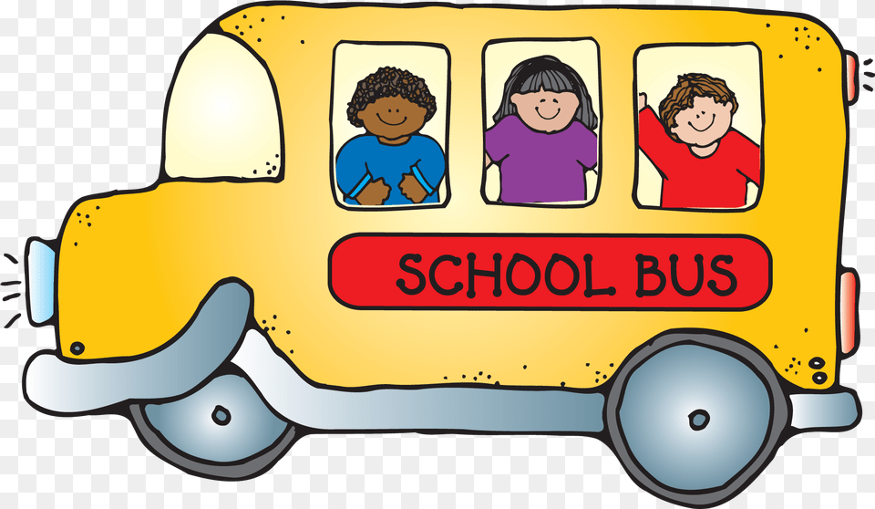 Clipart Of Field Trip, Vehicle, Transportation, Bus, Person Png Image