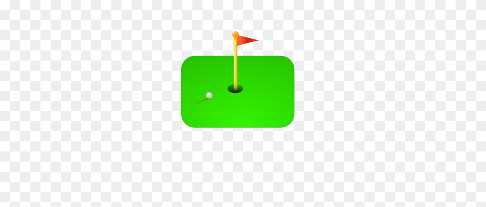 Clipart Of Golf Flag Ball Bram Gron Free Png Download