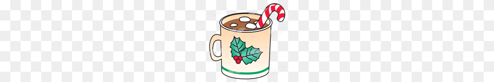 Clipart Of Hot Chocolate, Cup, Beverage, Dessert, Food Png