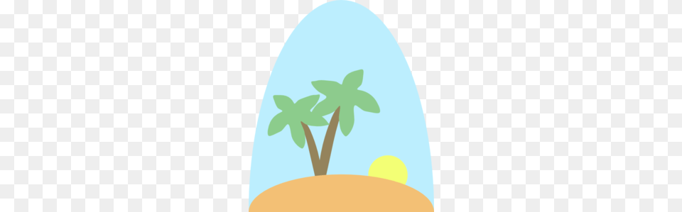 Clipart Of Island Beach Scenes, Egg, Food, Easter Egg Free Png Download