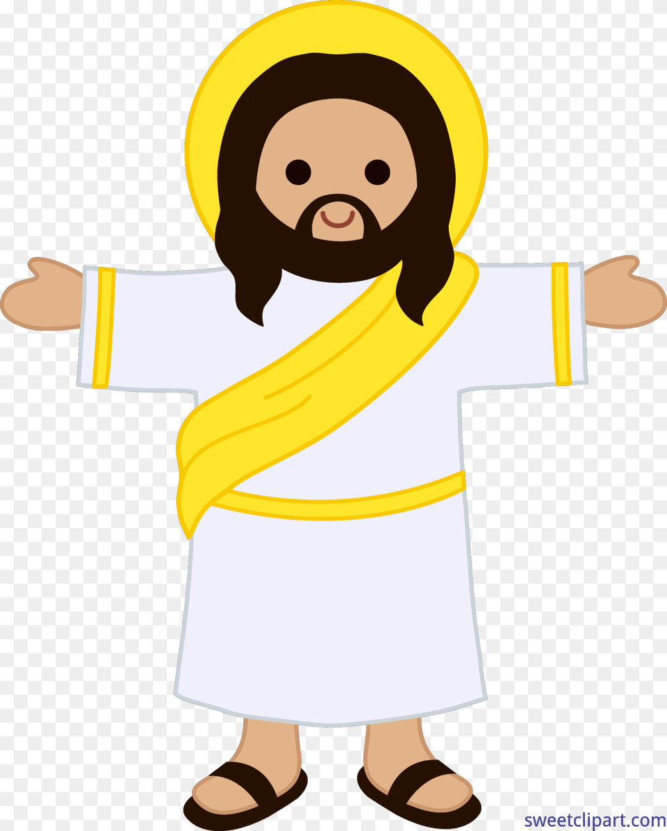 Clipart Of Jesus, Clothing, Person, Costume, Face Free Png