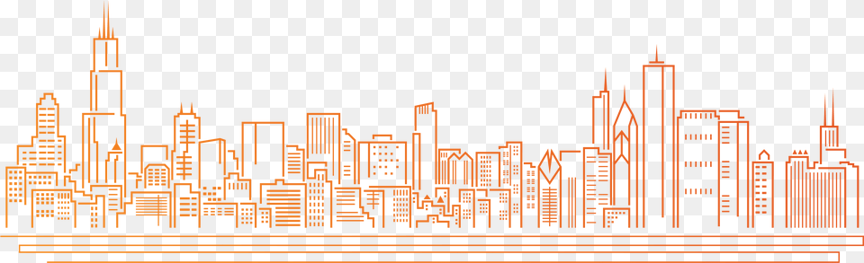 Clipart Of Kansas City Skyline, Metropolis, Urban, Architecture, Building Png
