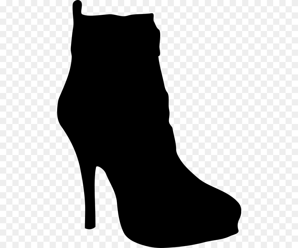Clipart Of Ladies Shoes, Gray Free Transparent Png