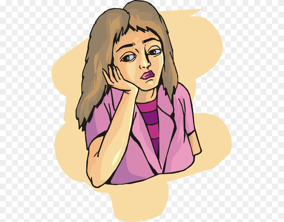 Clipart Of Mother Disappointed In Teen Amp Clip Art Images Sad Woman Clipart, Adult, Portrait, Photography, Person Free Png Download
