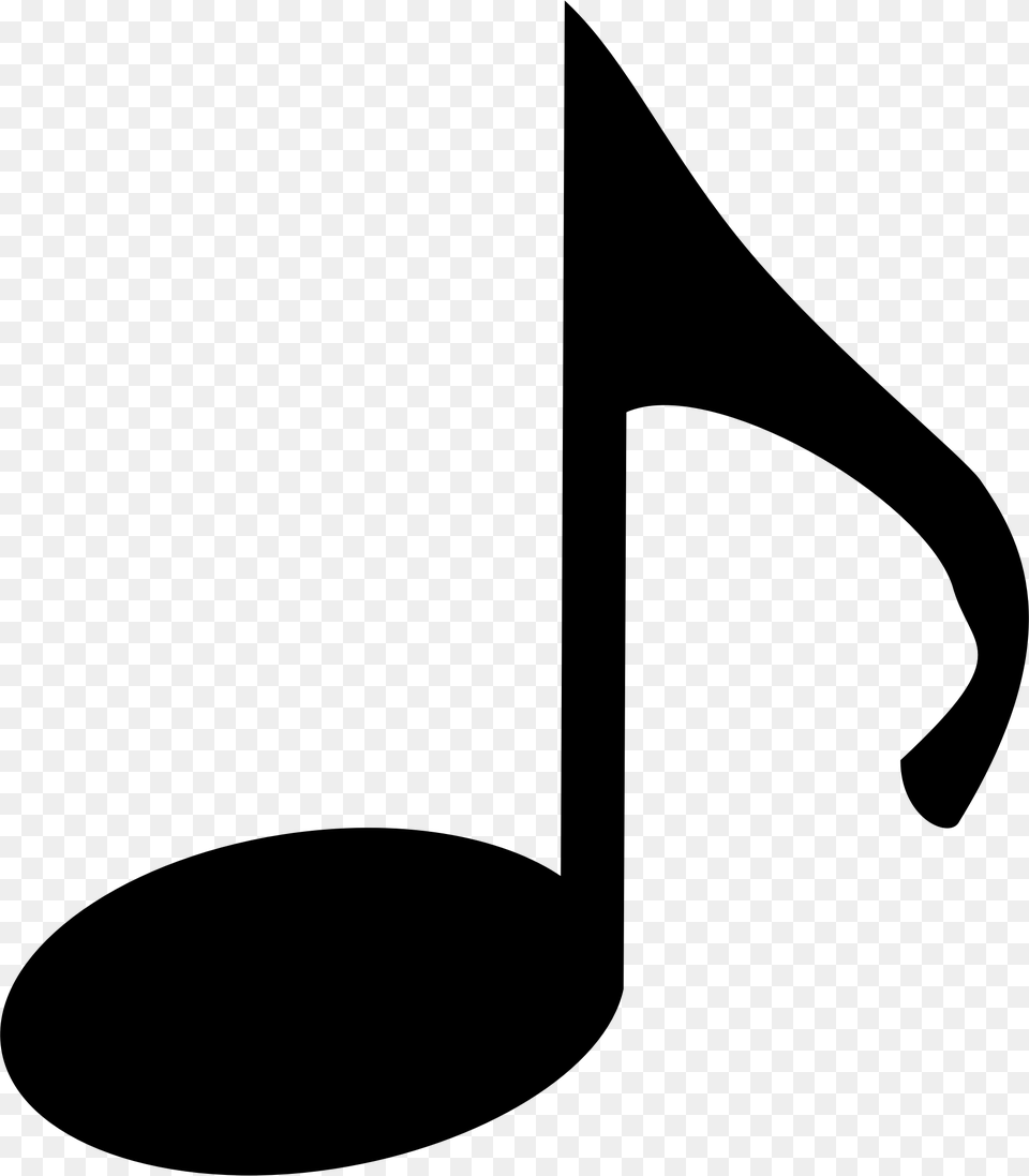 Clipart Of Music, Gray Png Image
