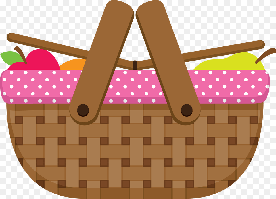 Clipart Of Picnic, Basket, Shopping Basket Free Png Download
