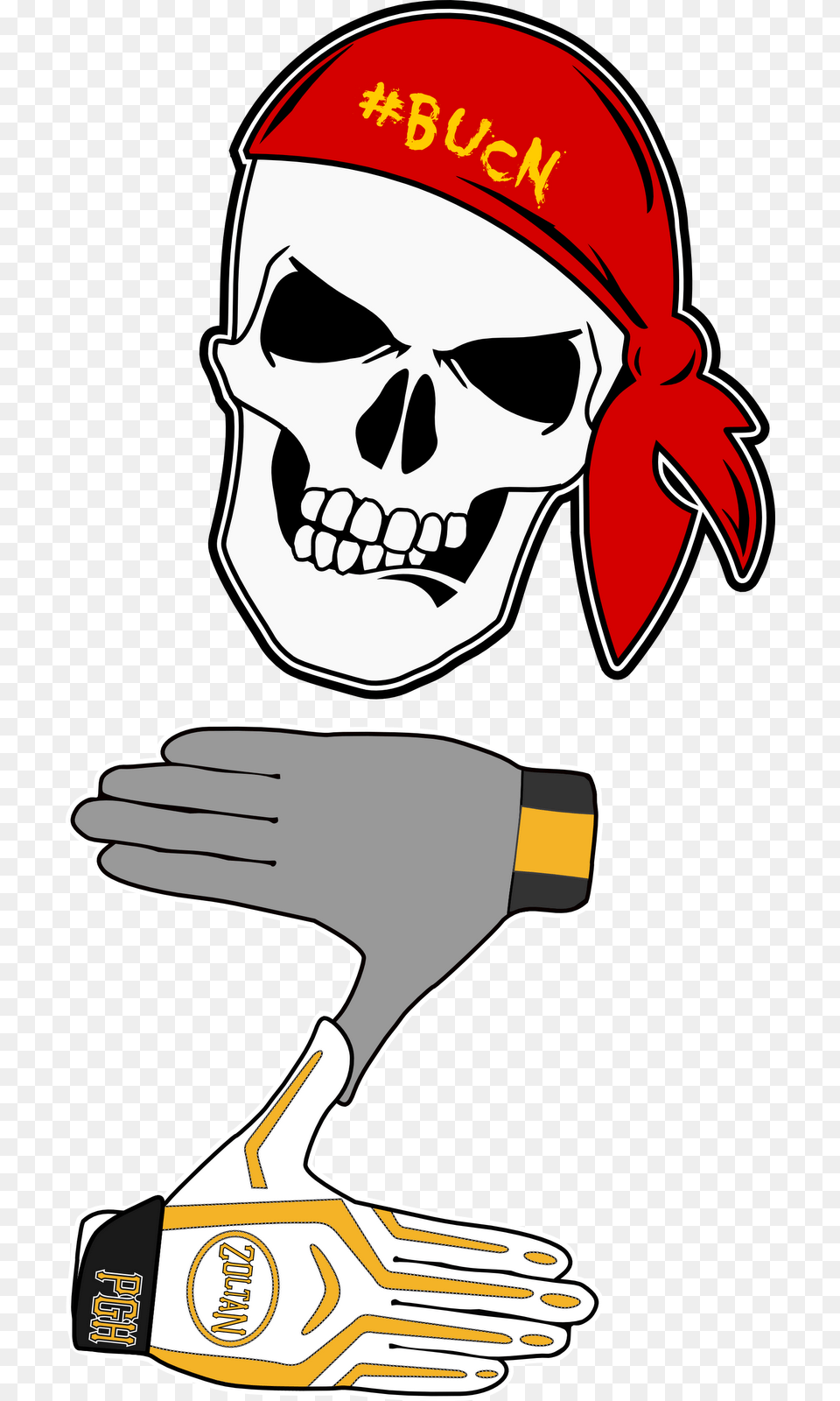Clipart Of Pittsburgh Pirates Baseball Players, Clothing, Glove, Face, Head Free Transparent Png