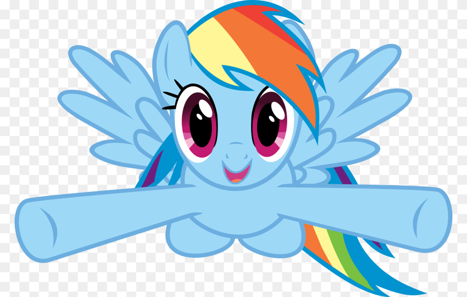 Clipart Of Rainbow Dash, Rocket, Weapon Png