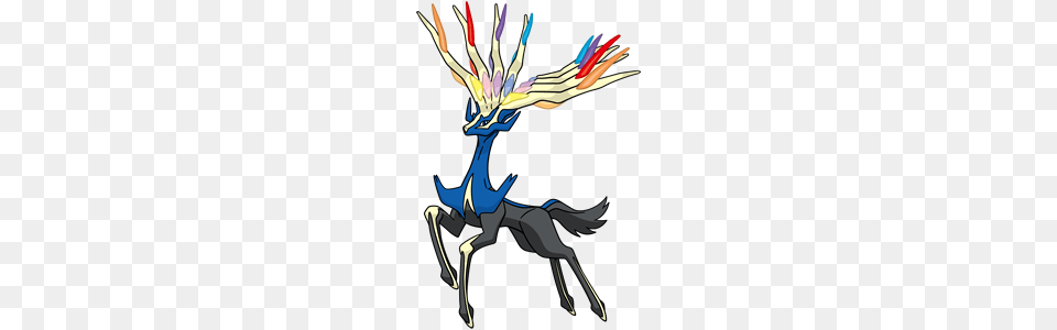 Clipart Of Rainbow Dash Chrome Unicorn Icon, Animal, Deer, Mammal, Wildlife Free Png Download
