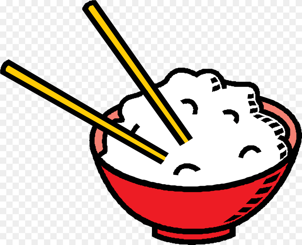 Clipart Of Rice Decline And Enzyme Animated Bowl Of Rice Rice Bowl Cartoon, Face, Head, Person, Food Free Png Download