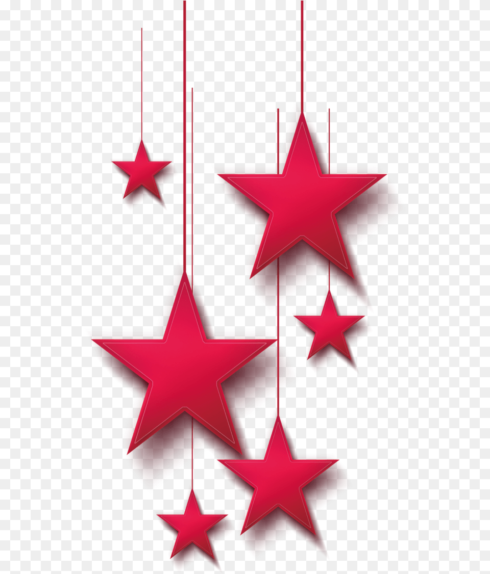 Clipart Of Stars Christmas Red Star, Star Symbol, Symbol, Cross Free Png Download
