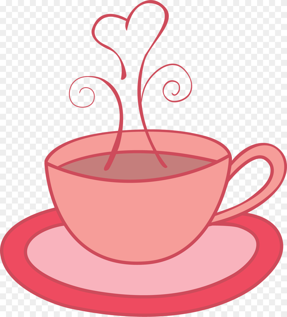 Clipart Of Tea Cups, Cup, Saucer, Beverage, Coffee Png Image