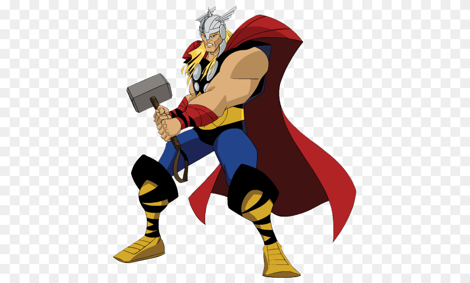 Clipart Of Thor, Book, Cape, Clothing, Comics Png