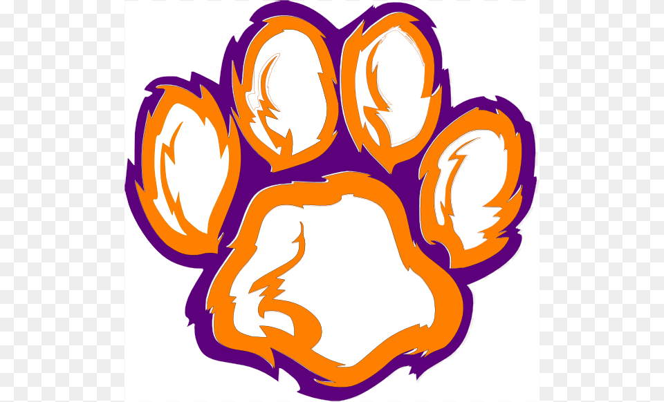 Clipart Of Travis Bryant And Auburn Tigers, Sticker, Art, Food, Plant Png