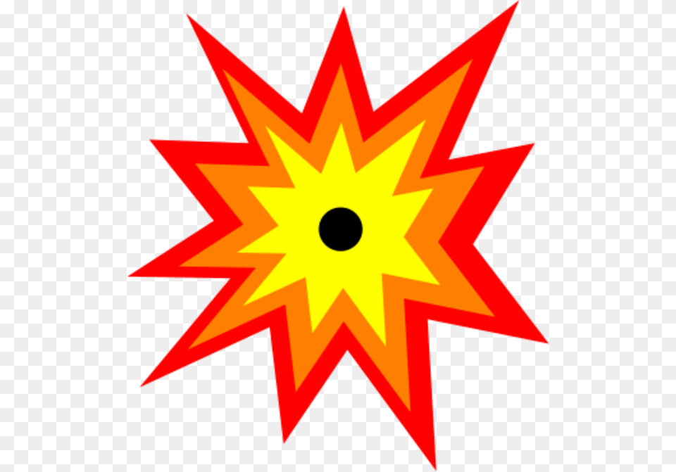 Clipart Of Uploaded Explosion And Blast Effect Bomb Explode Cartoon, Star Symbol, Symbol, Lighting, Nature Free Png