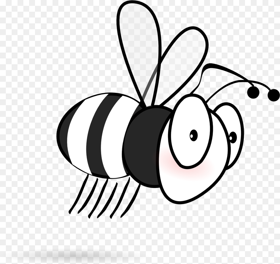 Clipart Of Zip Bee And Membrane Blessed Bee, Animal, Insect, Invertebrate, Wasp Free Transparent Png