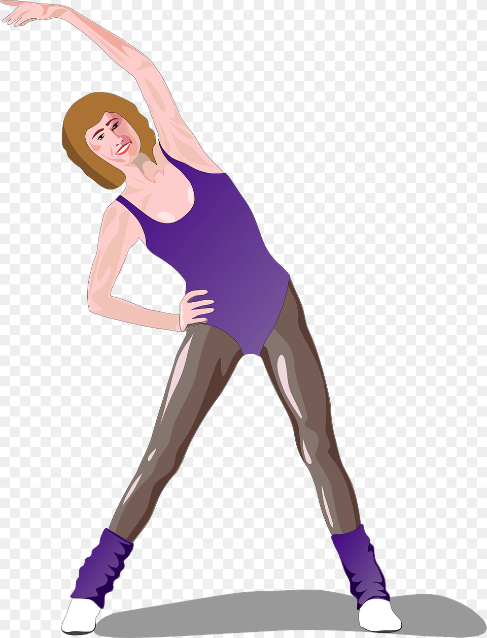 Clipart On Aerobic Exercise, Adult, Dancing, Female, Leisure Activities Png Image