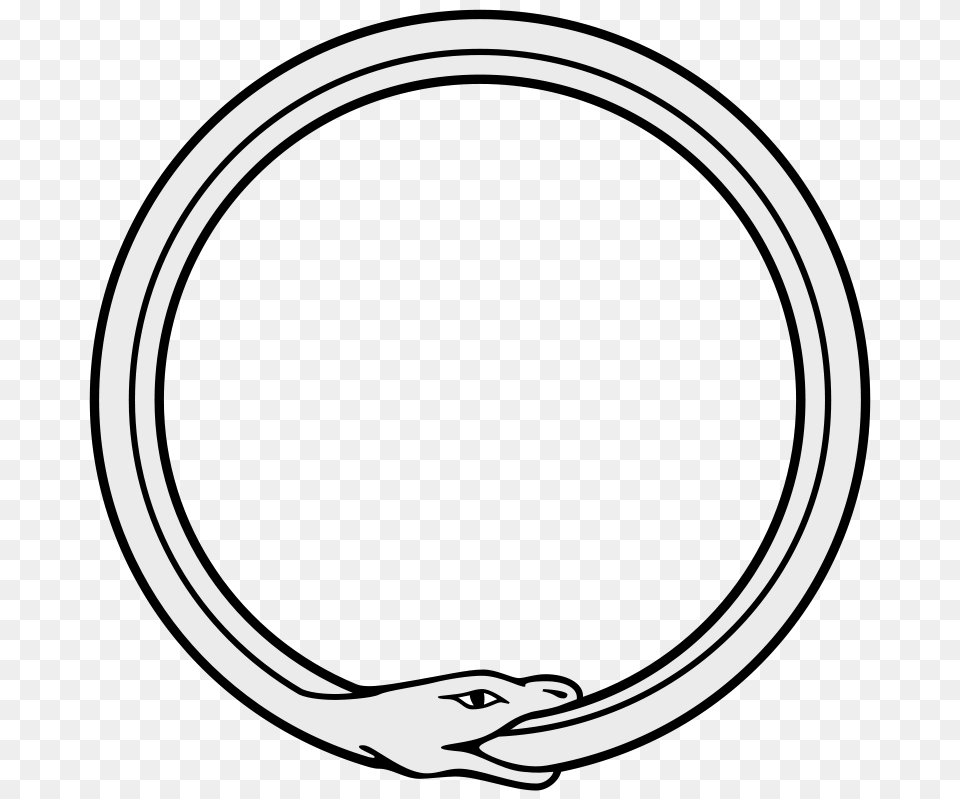 Clipart Ouroboros Bananau, Oval, Disk Png
