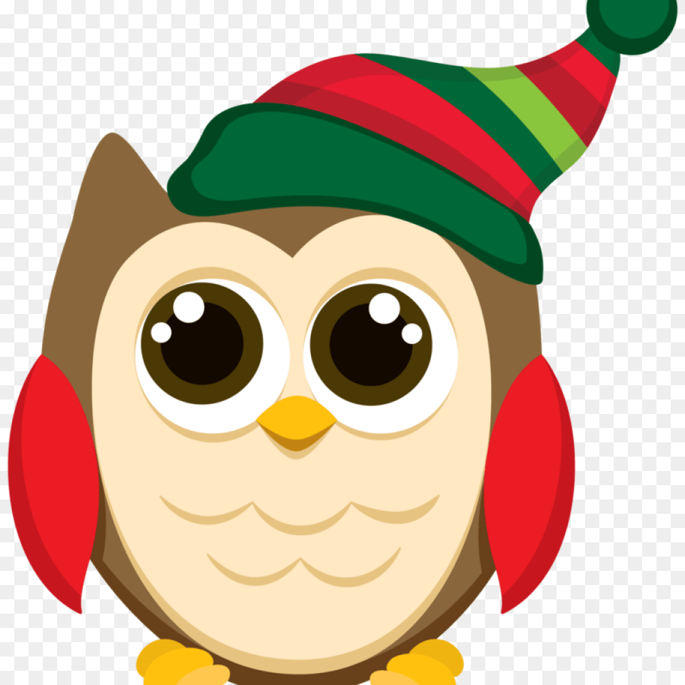 Clipart Owls, Hat, Cap, Clothing, Elf Png Image