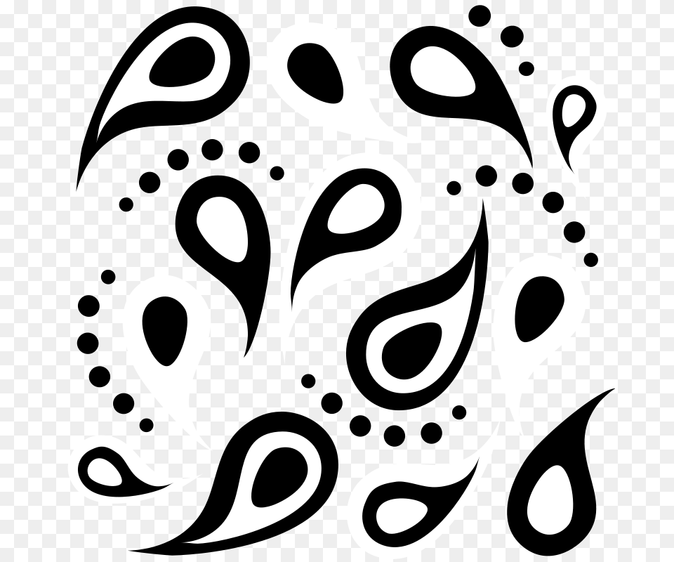 Clipart Paisley Modern, Pattern, Stencil, Art, Floral Design Free Transparent Png