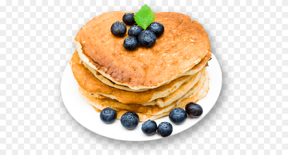 Clipart Pancakes Mart Transparent Background Pancake, Berry, Plant, Fruit, Food Free Png Download