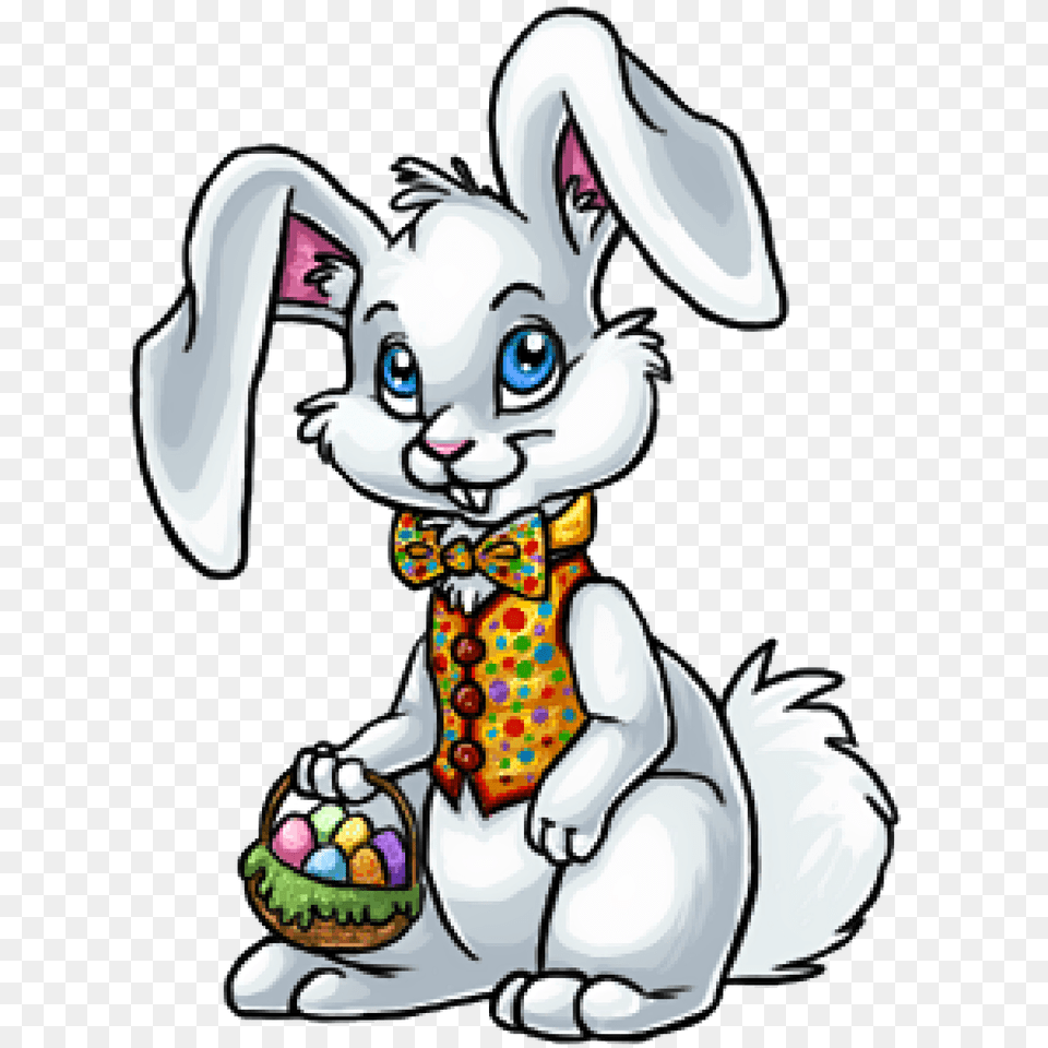 Clipart Panda Bunny Easter Pictures Happy, Baby, Person, Book, Comics Free Png