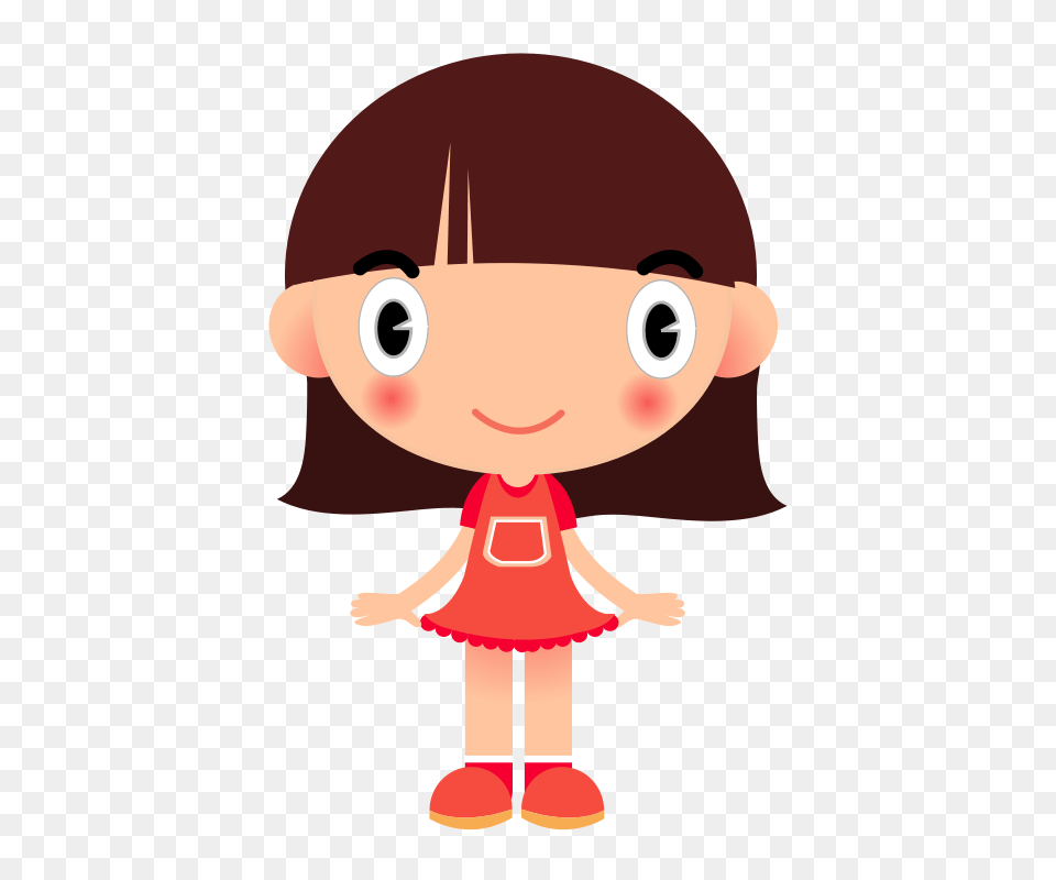 Clipart Party Girl, Baby, Person, Doll, Elf Free Png Download