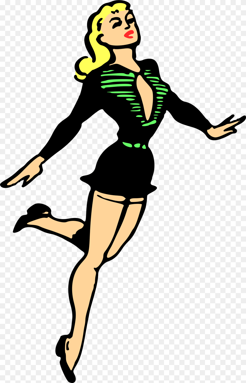Clipart Person, Sleeve, Clothing, Dancing, Long Sleeve Free Transparent Png