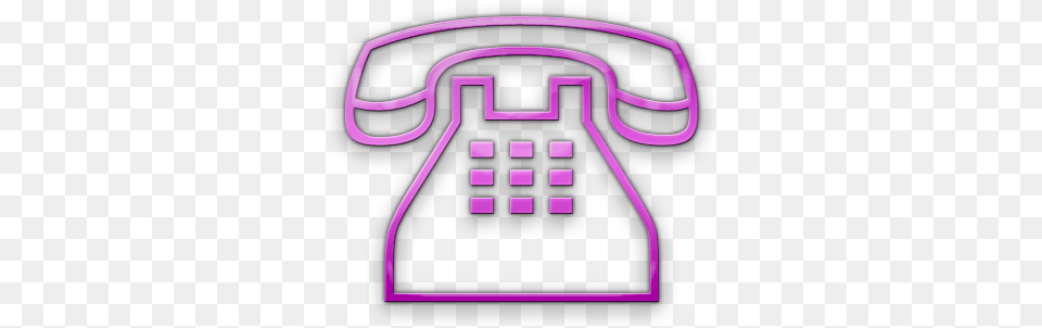 Clipart Phone Icon Pink Colorful Phone Clipart, Electronics Free Transparent Png