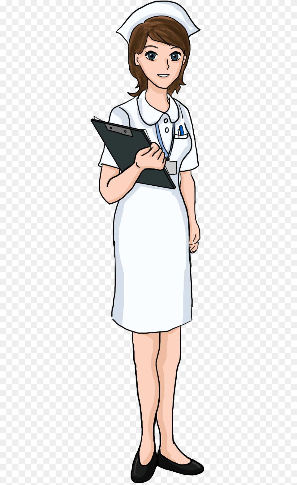 Clipart Picture Of A Nurse Clipart Picture Of A Nurse Nurse Clipart, Adult, Book, Comics, Female Free Png Download