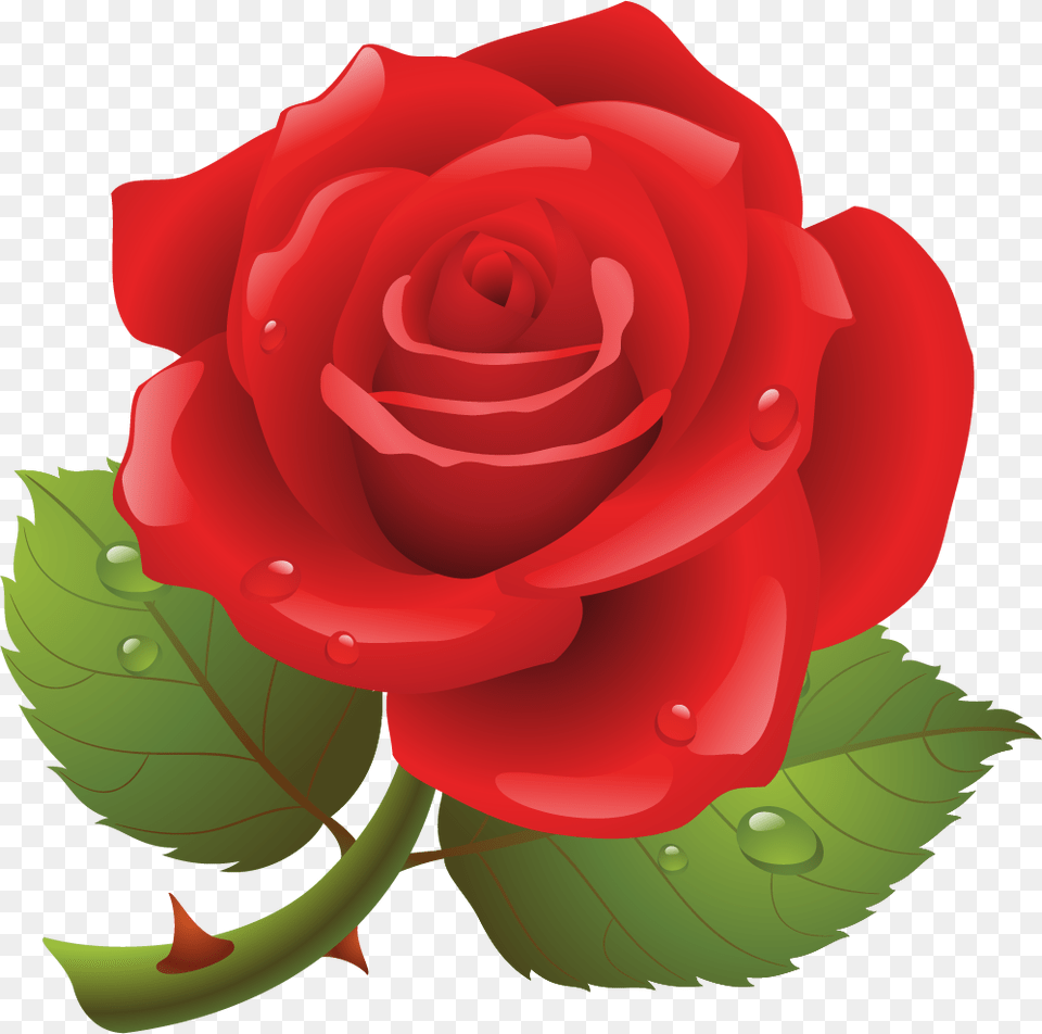Clipart Picture Of Rose, Flower, Plant Free Png