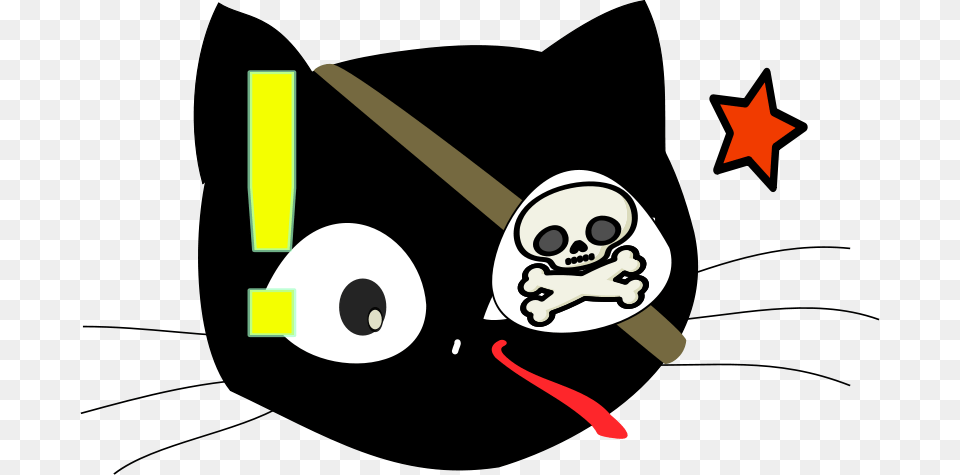 Clipart Pirate Cat Antontw, People, Person, Baby, Face Free Png Download