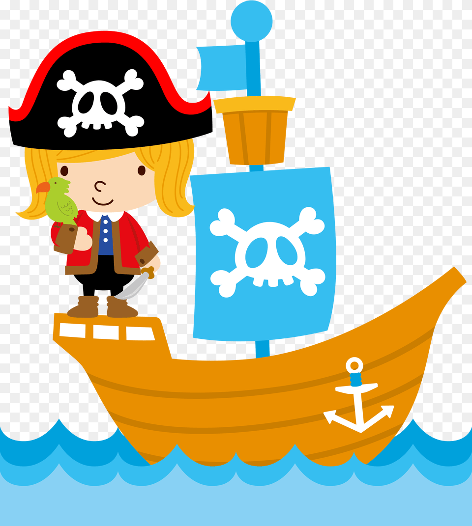 Clipart Pirates Clip Art, Pirate, Person, Baby, Bulldozer Png Image