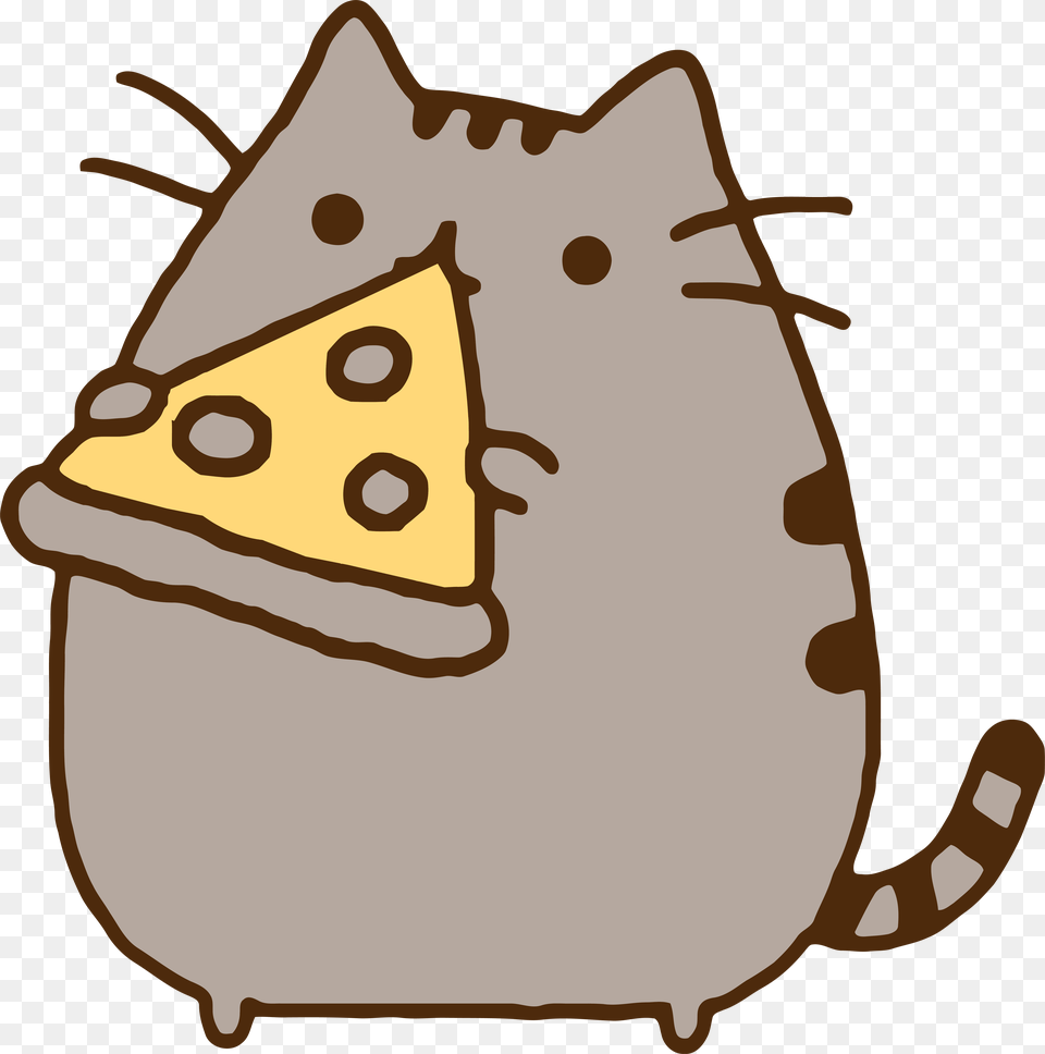 Clipart Pizza Clipart Pusheen Eating Pizza, Bag, Food, Sweets, Dynamite Free Transparent Png