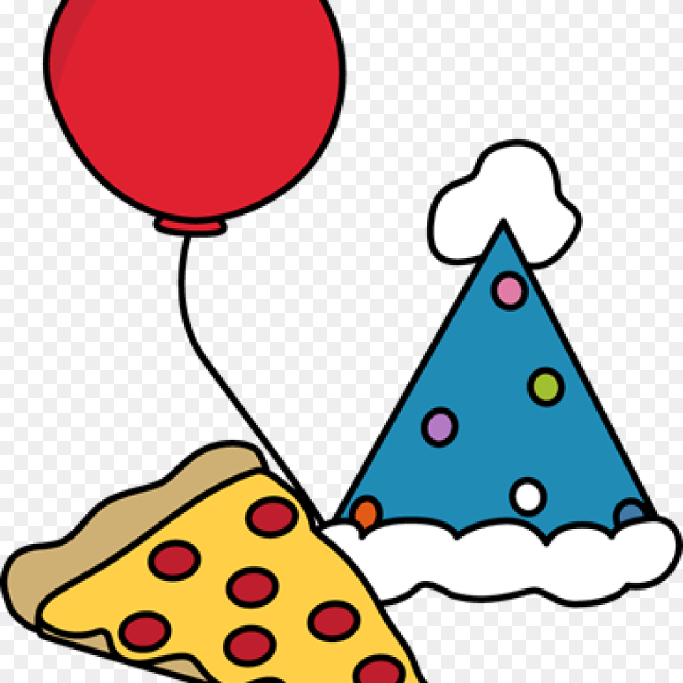 Clipart Pizza Party Clipart Download, Clothing, Hat, Party Hat Png
