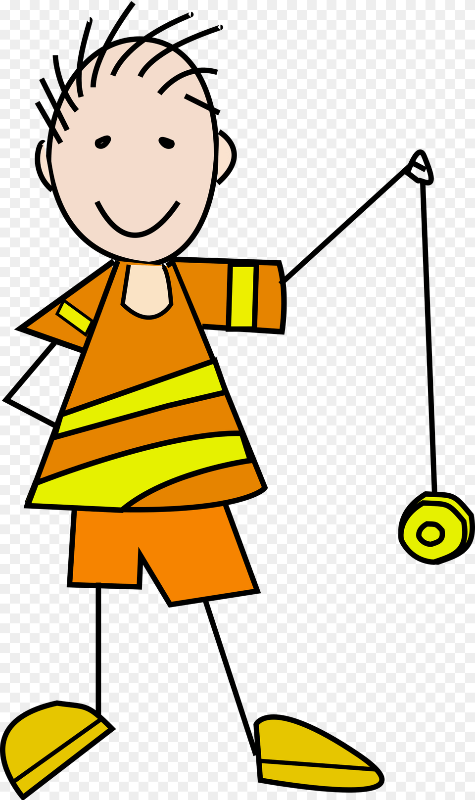 Clipart Play With A Yoyo, Clothing, Coat, Baby, Person Free Transparent Png