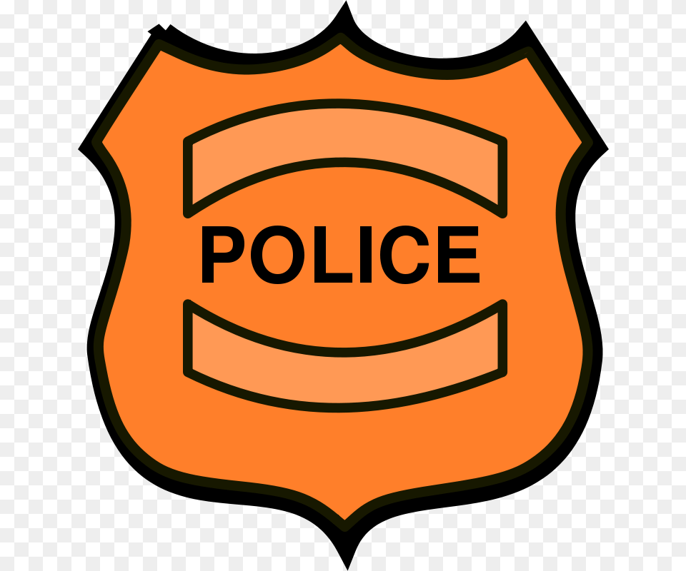 Clipart Police Badge Mcendejas, Logo, Symbol, Food, Ketchup Free Png Download