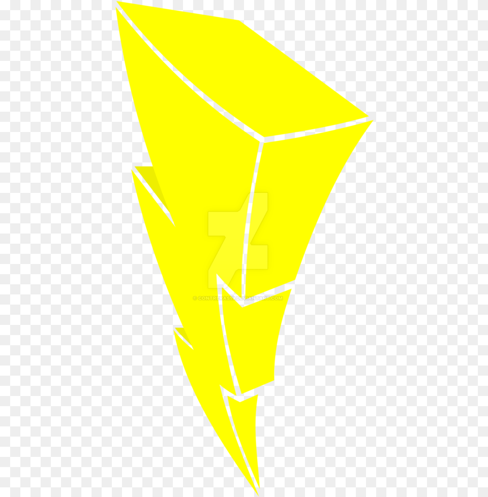 Clipart Power Rangers Lightning Bolt Power Rangers Symbol, Toy, Kite, Person Free Transparent Png